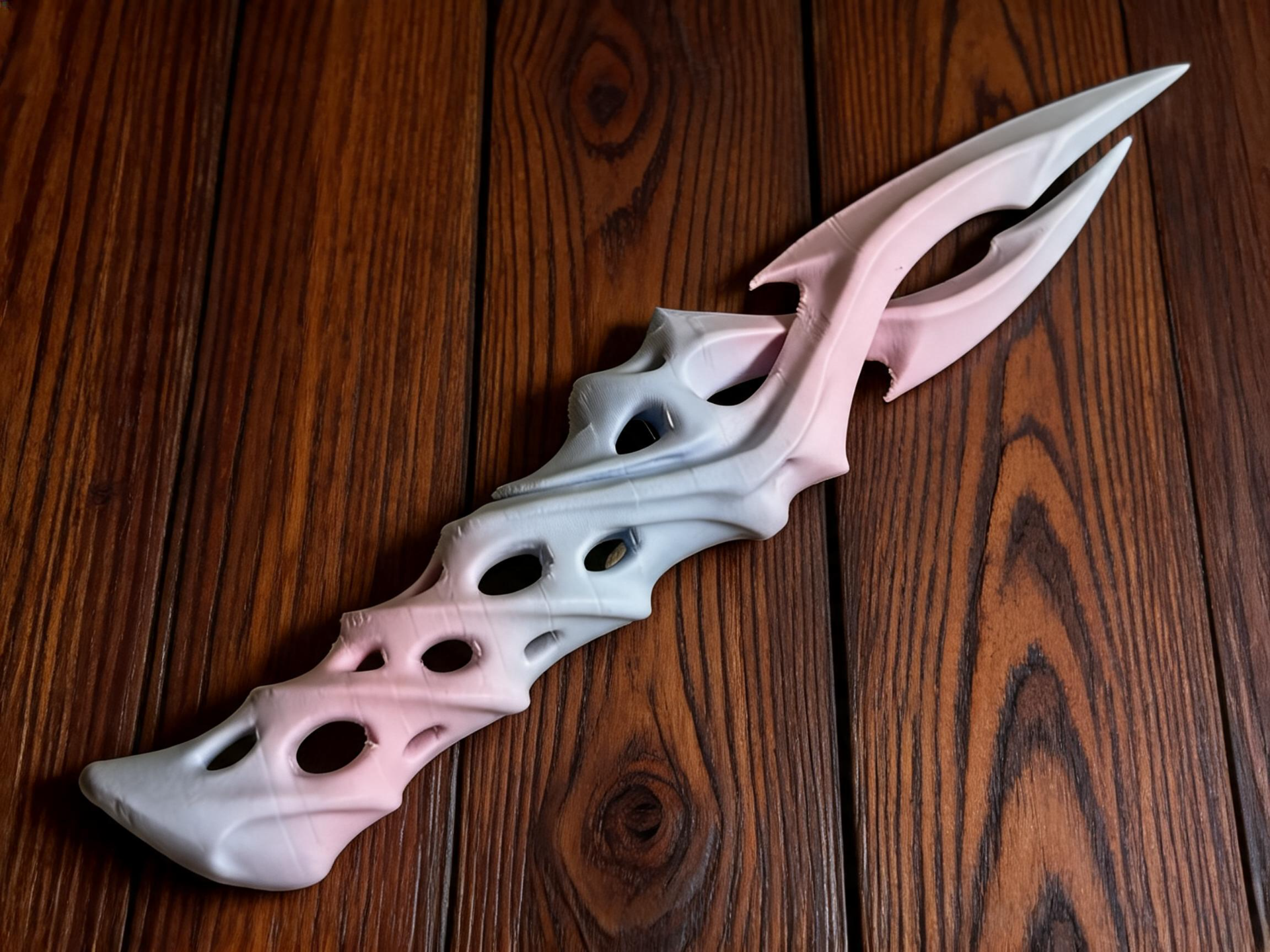 Phantom Pink-Blue Void Devourer Concept Dagger