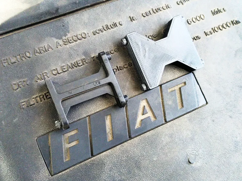 Clip airbox Fiat Panda 141A
