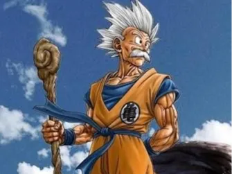 Goku old base on Akira Toriyama draw