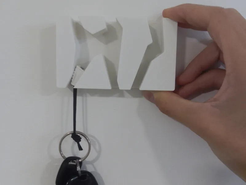 Simple Key Chain Holder Rock Climbing Inspired