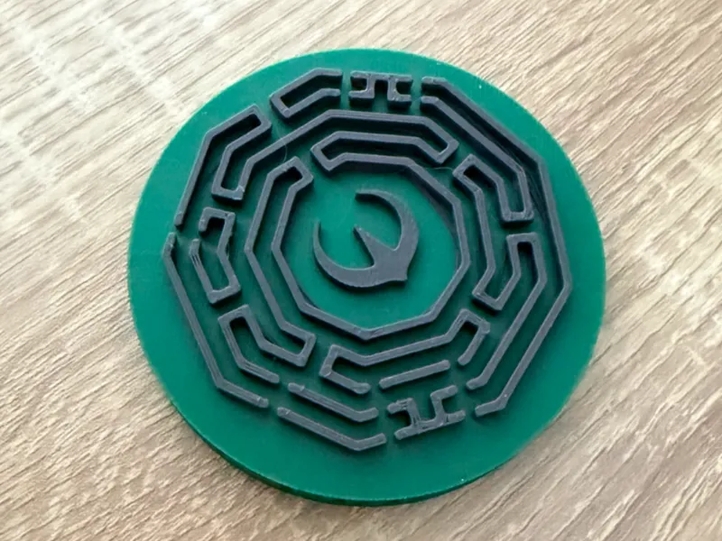 Star Wars, Andor, and Ghorman Inspired Puck