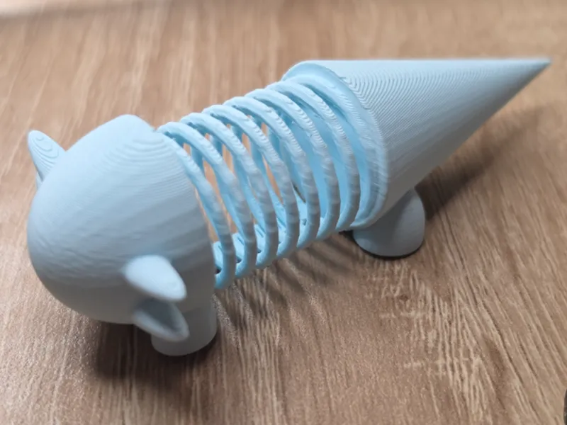 Axolotl Spring Fidget Handheld Stress Reliever Toy