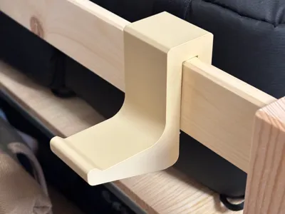 Hook for IKEA IVAR shelving unit