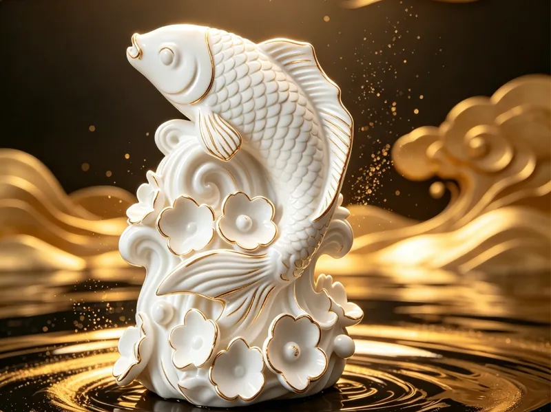 踏浪金鲤