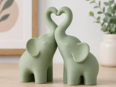 Loving Elephant