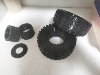Unimog TPU85 Tires and Rims