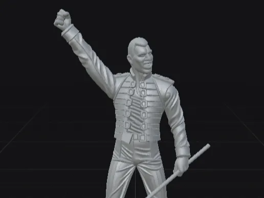 Freddie Mercury - Queen Live Wembley 1986 FanArt