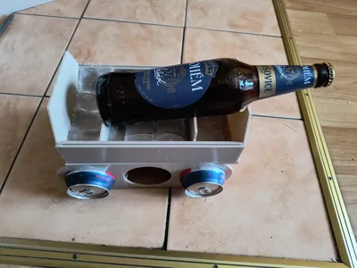 A beer tank with a rotating turret Pivní tank