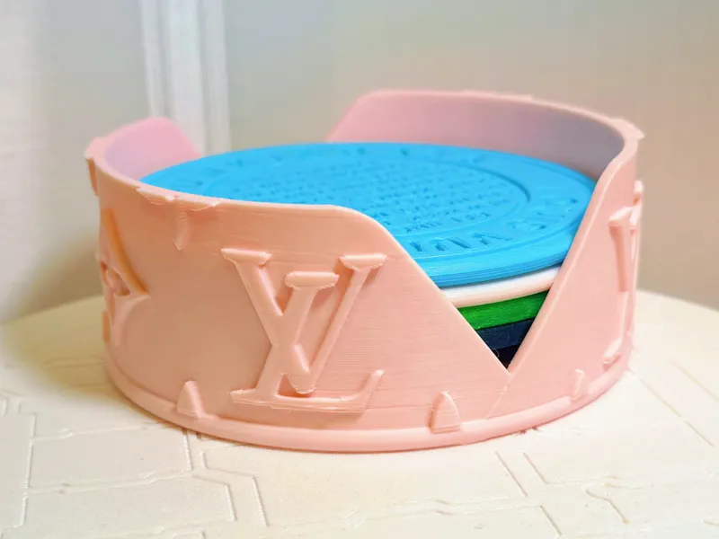 LV Monogram Fluo 杯垫
