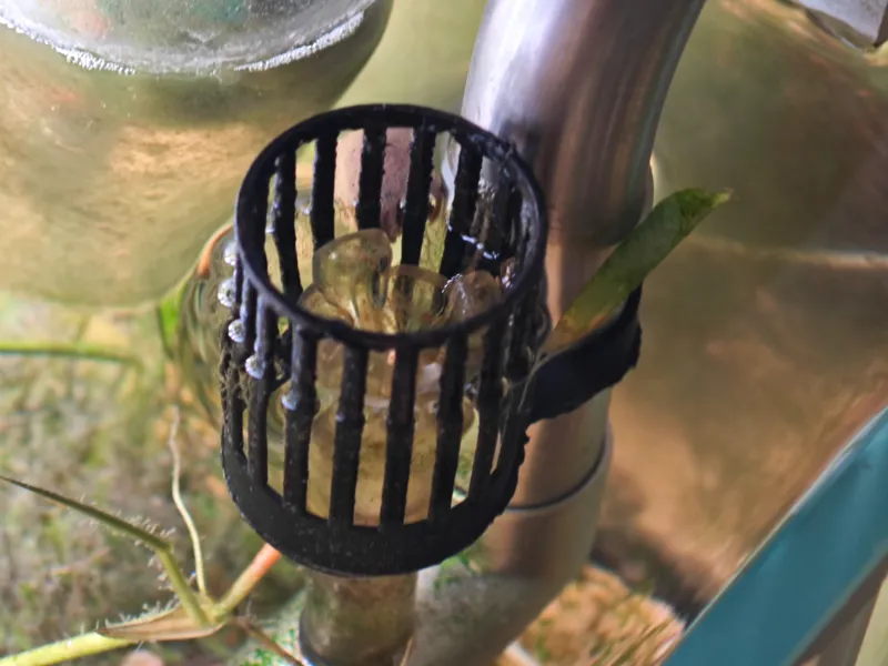 鱼缸除油膜器滤渣器