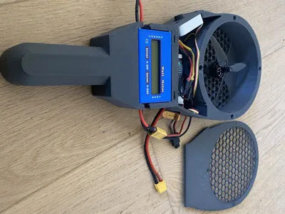 High-Power Handheld BLDC Fan