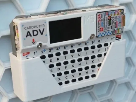 Cardputer HSW Mount (Honeycomb Storage Wall)