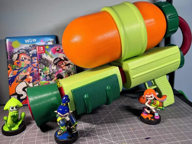Splatoon 1 Splattershot 