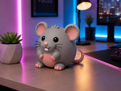Cute Chubby Mouse – Rollin Wild Style