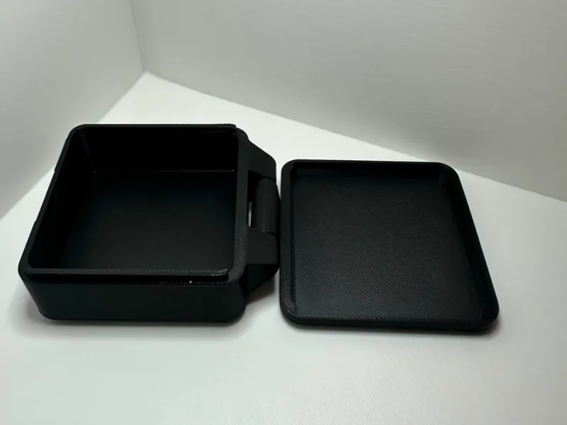 Parametric box model. Print-in-place