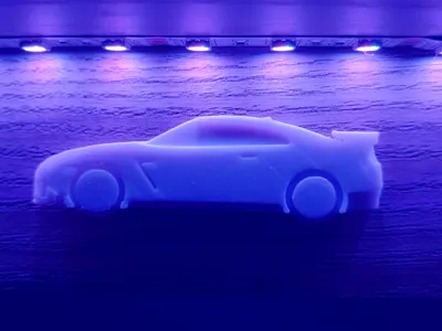 Nissan gtr r35 car model