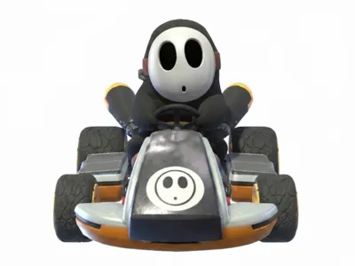 SHY GUY MARIO KART