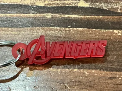 Super Cool Avengers Keychain