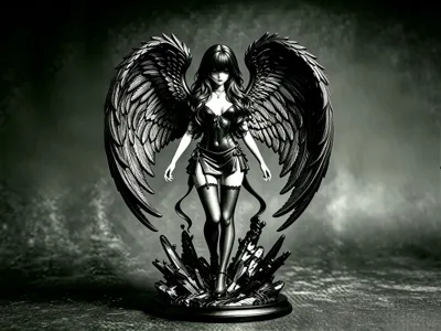 Sword Tomb Dark Angel