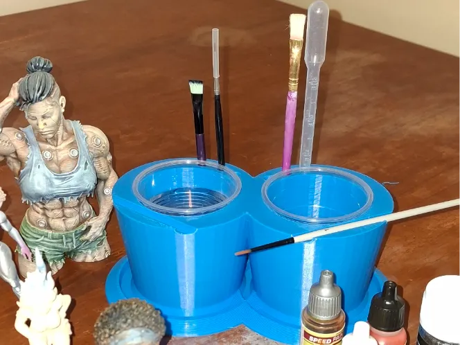 Hobby Miniature No-Spill Painting Cup