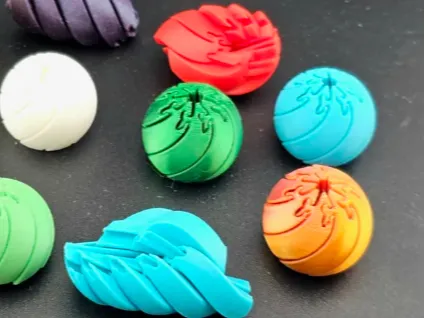 spiral ball
