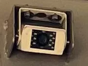Wall-mounted security camera