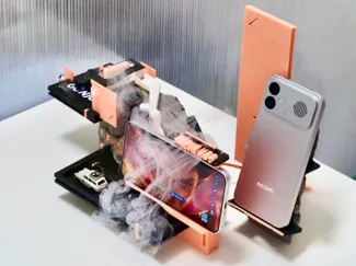 redmi K90PRO手机支架摆件背散热香薰流香摆台