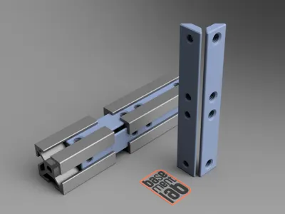 2020 T-Slot Nut Connector RV2 80mm M4/M5 Thread