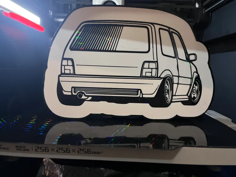 Lightbox FIAT UNO turbo