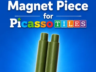 Picasso Tiles Car Track Support Beam