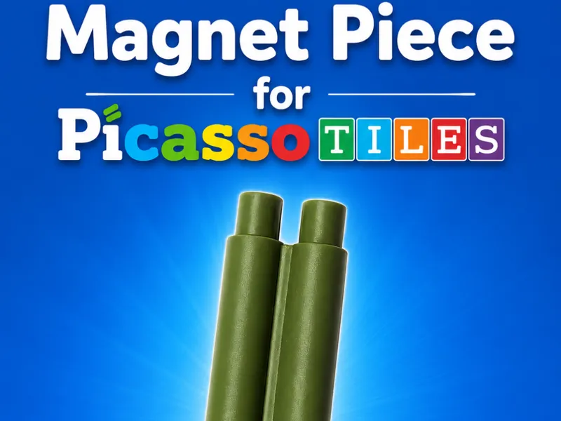 Picasso Tiles Car Track Support Beam