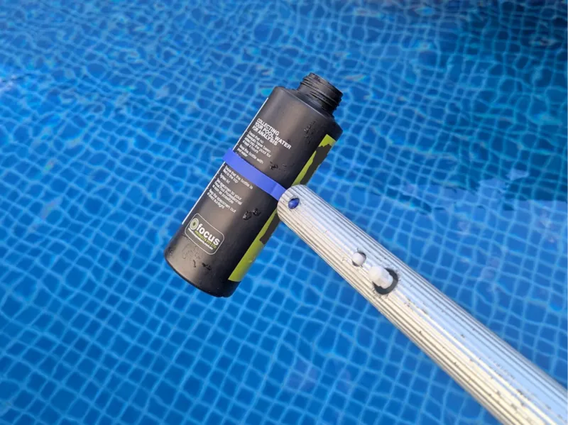 Parametric Bottle Holder for Pool Pole/Rod