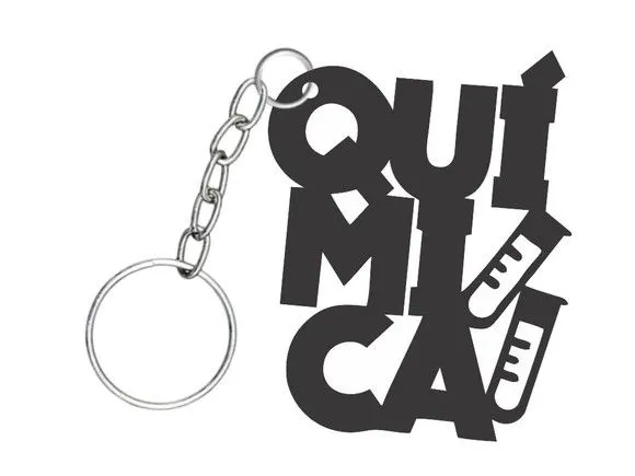 Chaveiro de Química - Acessório Profissional