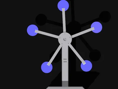 Pinwheel Target.Rotating Target