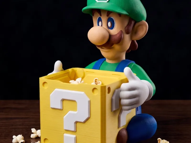 Luigi's Popcorn bowl