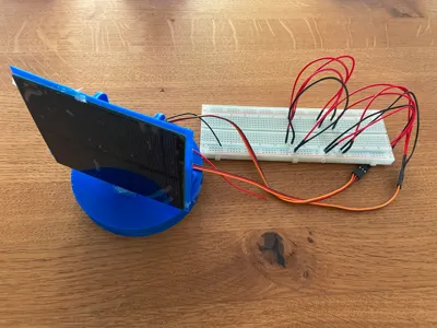 Solar tracker PV system tracked with ball bearing
