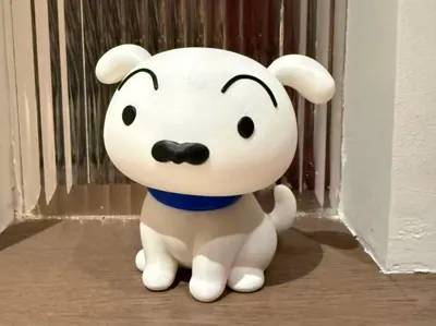 Crayon Shin-chan Shiro Multi-color Split-Part Printing (no AMS, no supports)