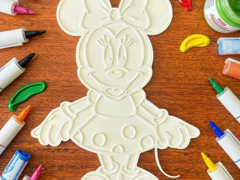 Colorir Minnie