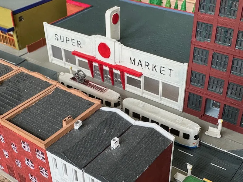 Supermarket (z-scale)