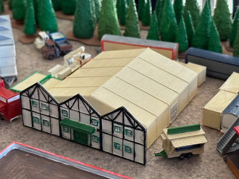 Funfair - beer tent (z-scale)
