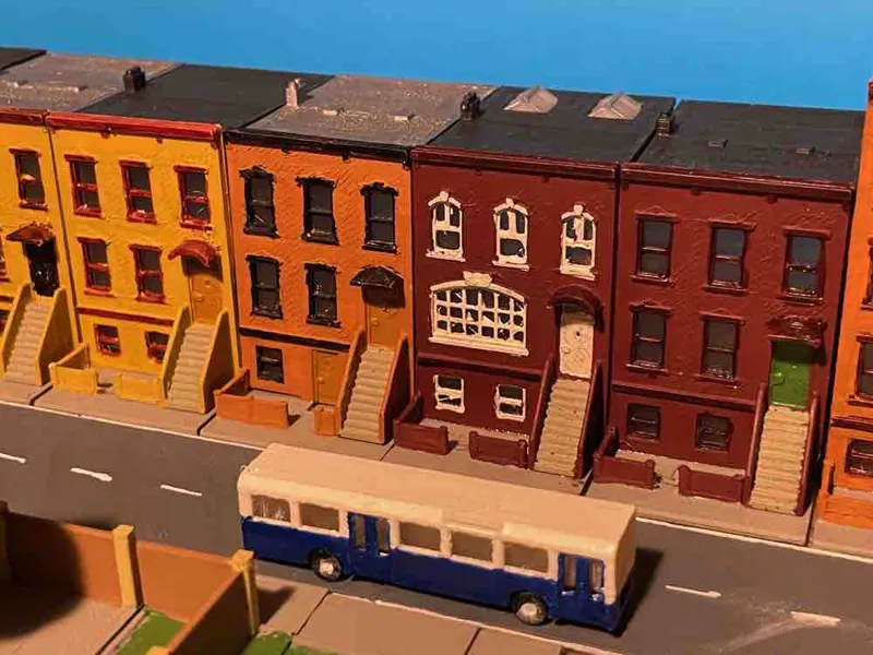 Urban building 21 - Town house (z-scale)