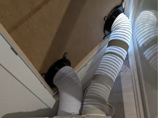 Portable Air Conditioner Window Interface