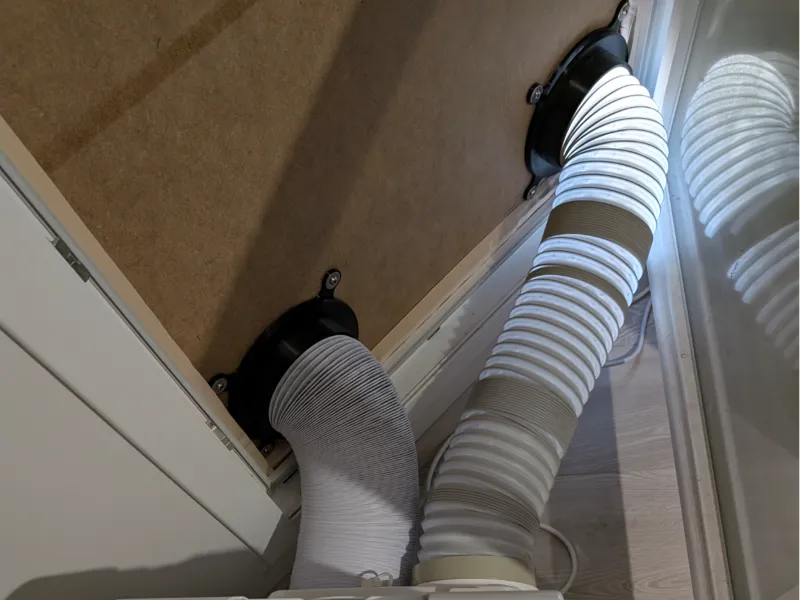 Portable Air Conditioner Window Interface