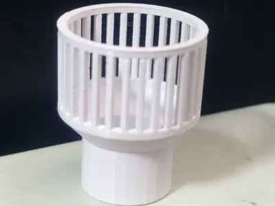 Aquarium Bog Filter 20-Tube Drain Inlet Basket