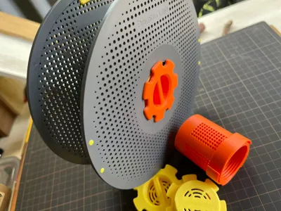 Spool Core Drying Chamber (Threaded for Secure Fit)