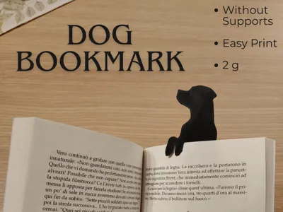 Dog Bookmark