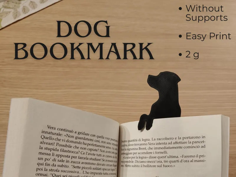 Dog Bookmark