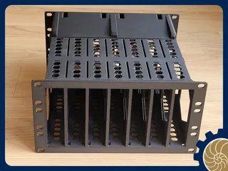 10 დიუმიანი 3U HDD უკანა საყრდენი ვენტილატორებით thumbnail 5