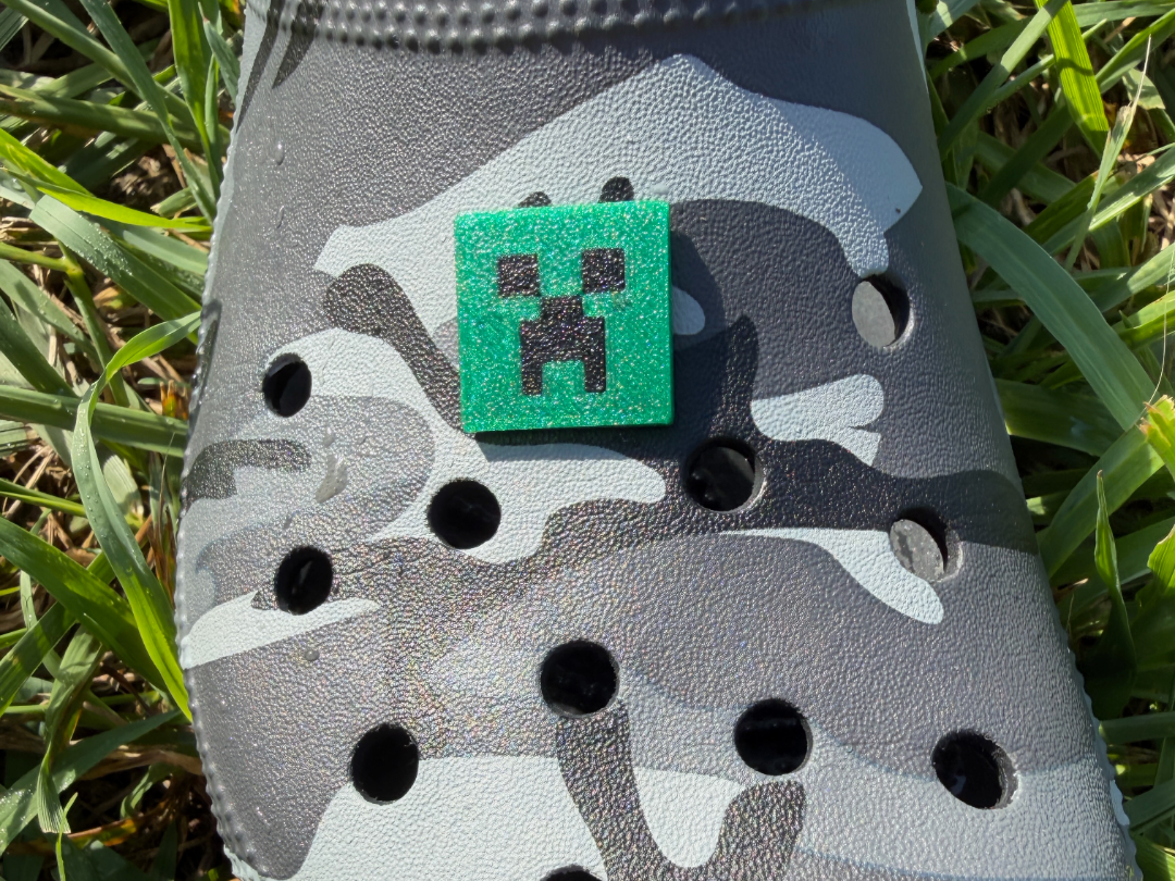 creeper croc charm