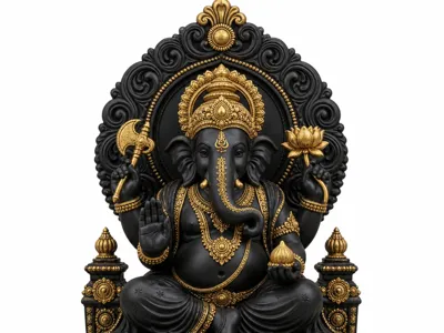Lord Ganesha – High-Detail Spiritual Statue